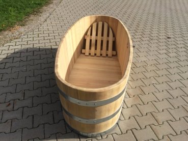 Holzwanne Holzbadewanne Badewanne aus Holz Bottich Zuber Wanne natur 5 BWAlm180_800.jpg